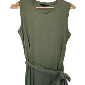 Banana Republic Belted Dress in Olive